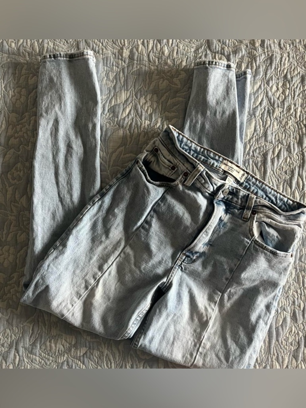 abercrombie curve love skinny high rise size 8